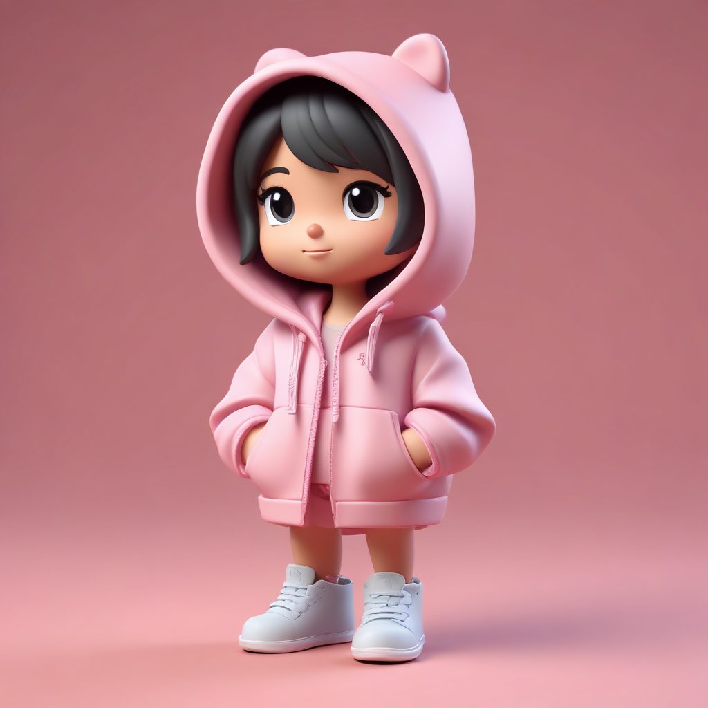 🧸 萌系盲盒!在线制作头像:3D极简软陶公仔,可爱到爆表