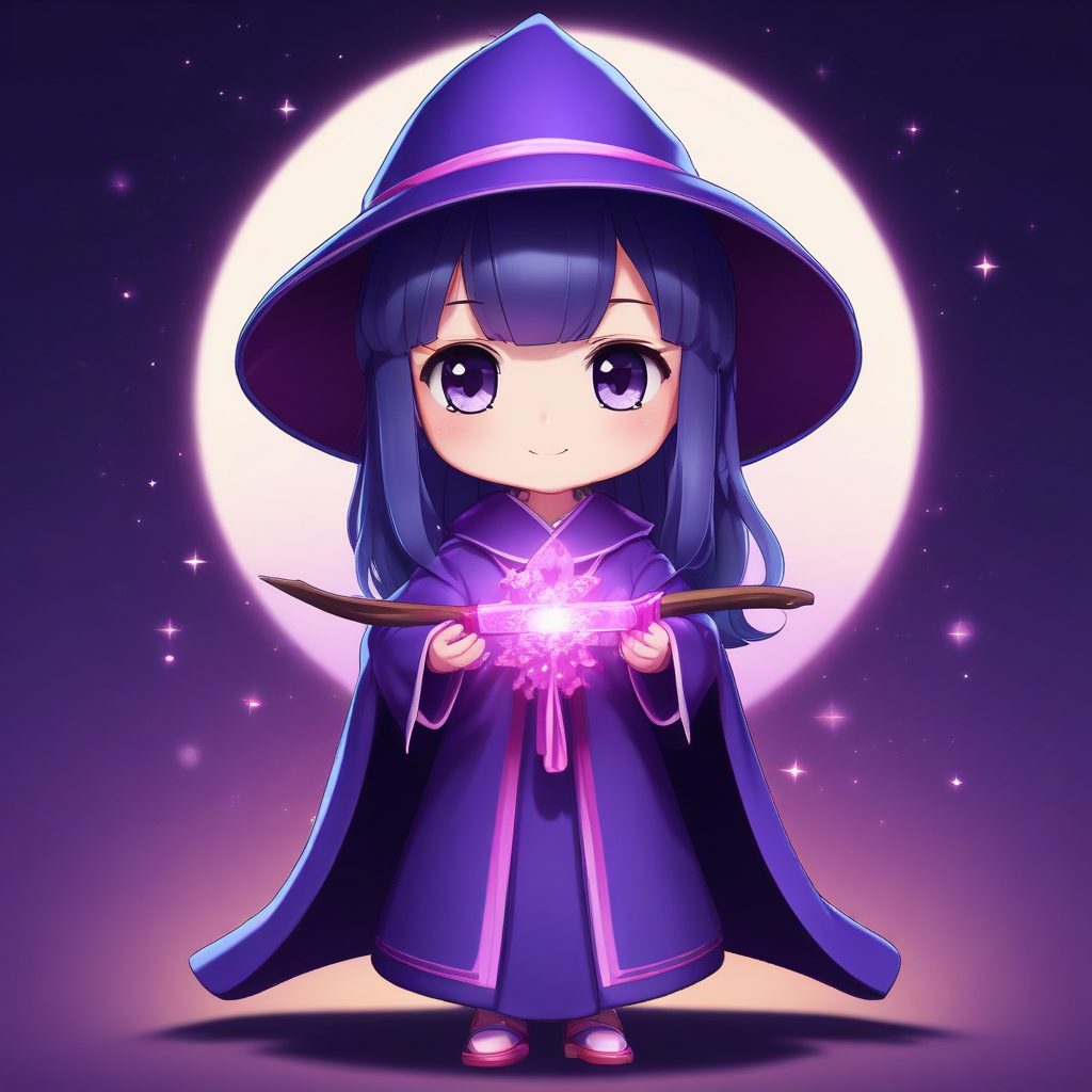 🔮 魔法学院派对！一键生成二次元可爱Q版女孩头像