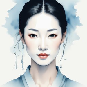 🌬️ 缥缈灵动：AI绘制新中式空灵感头像，仙气十足