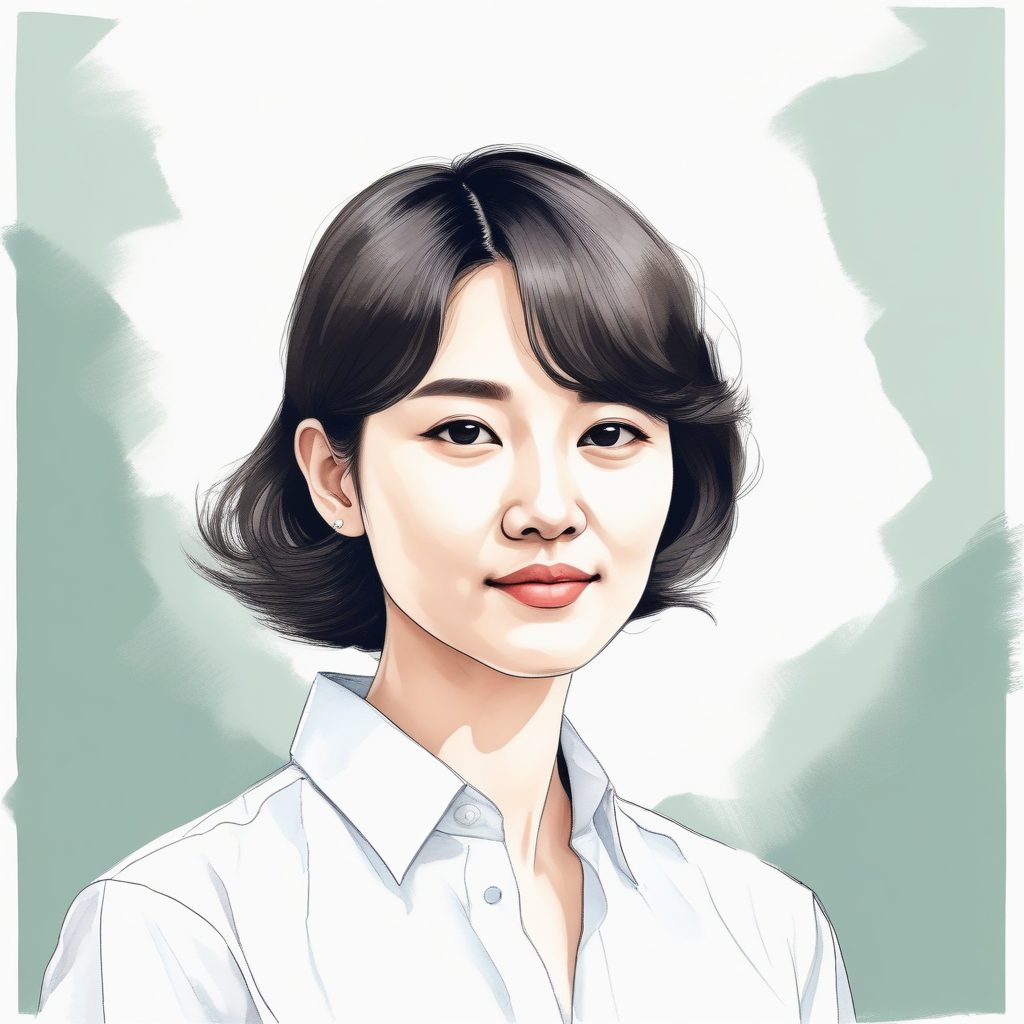清新氧气感！韩系简约职场插画头像 ✨