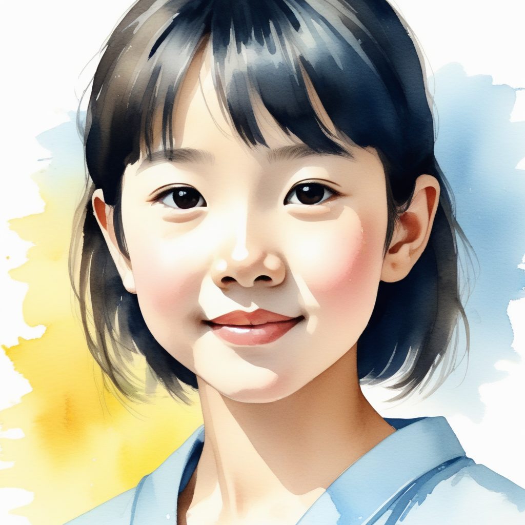 清新治愈感!日系水彩手绘风AI头像分享