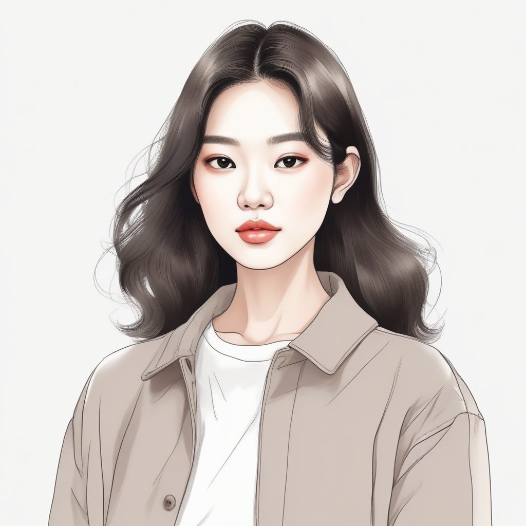 清新治愈✨韩系极简手绘头像自带高级松弛感