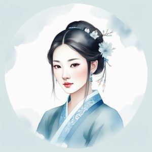 🕊️轻盈如羽：淡雅墨韵，感受指尖滑过的国风温柔
