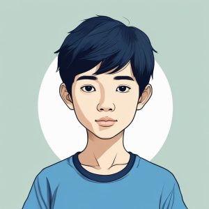 日系盐系少年🔥清爽感极简AI生成头像男款推荐