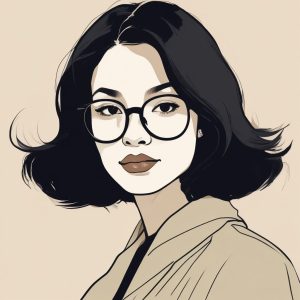 📖日系杂志风手绘AI制作头像：素描里的质感生活☕