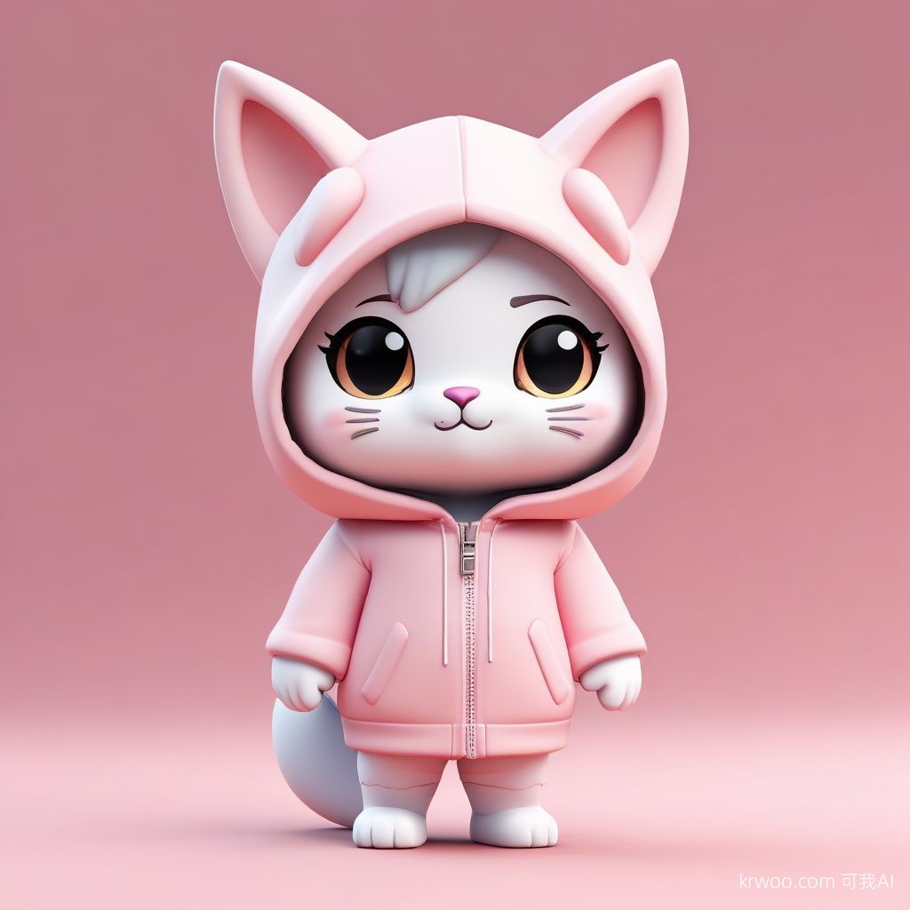 🐈 软萌猫耳娘 AI 生成头像：治愈系 3D 盲盒公仔