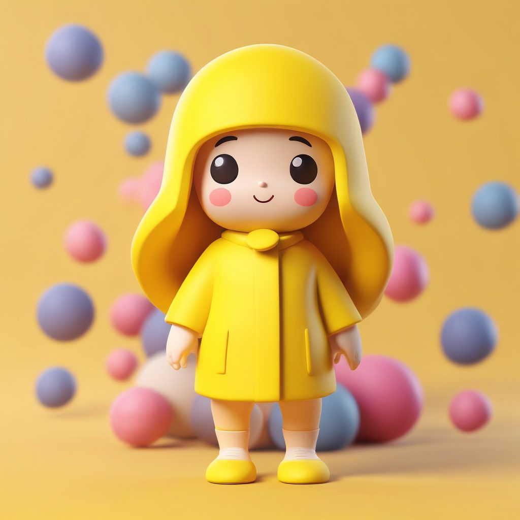 🧸超萌软陶：3D极简盲盒公仔，在线头像生成的减压利器