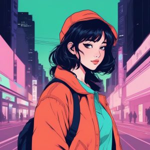 🌃深夜霓虹复古动漫头像：90年代都市感太绝了🔥