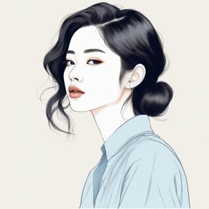 ✨时髦精必备！韩系冷淡风极简插画，定义你的高级人设