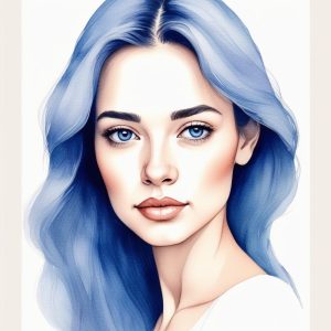 🎨 谁能拒绝水彩感？清新治愈手绘 AI 插画头像