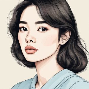 🌿松弛感拉满：韩系极简线条 AI 手绘插画头像