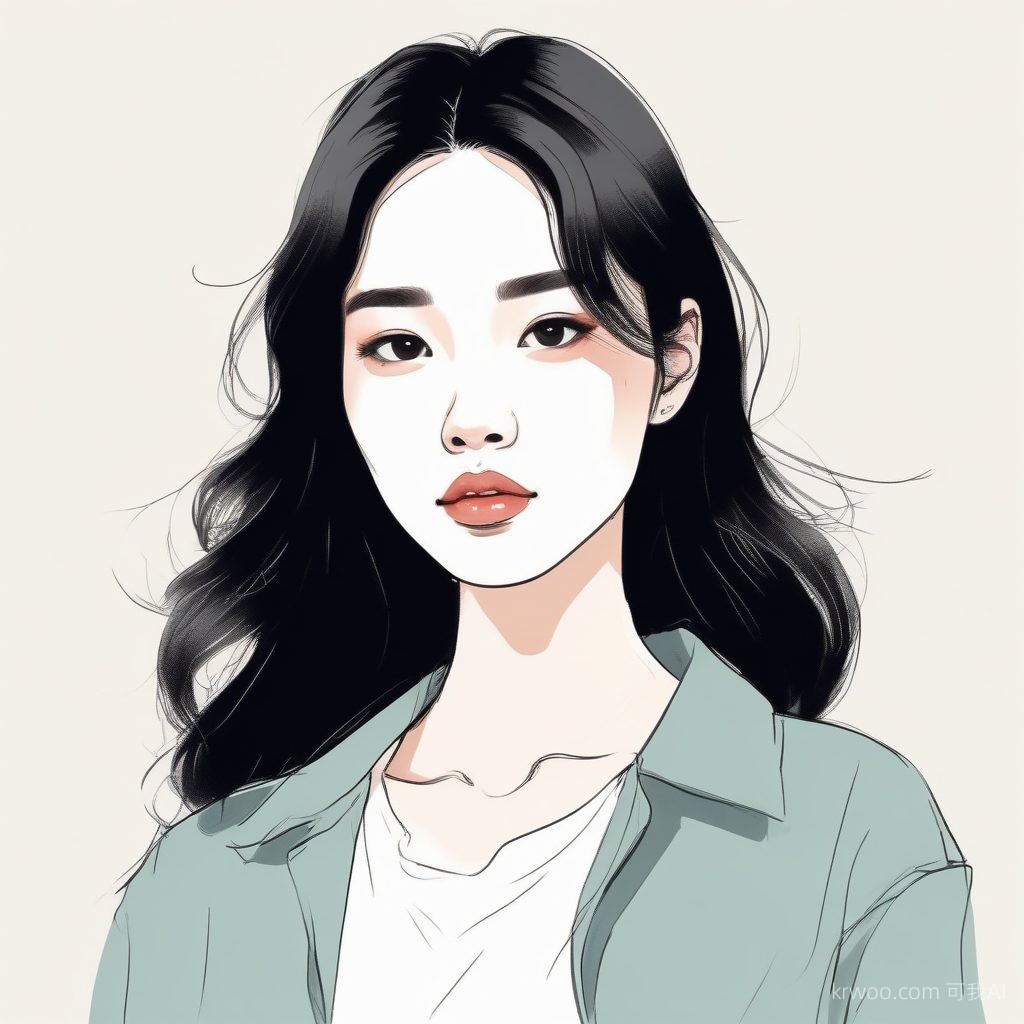 松弛感之王！韩系时尚AI头像极简又高级 🧥