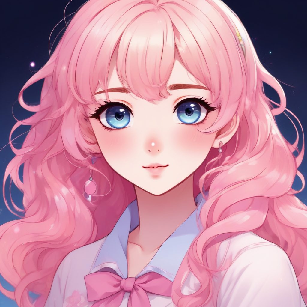 糖果色梦幻少女 AI 头像：甜度满分指南✨