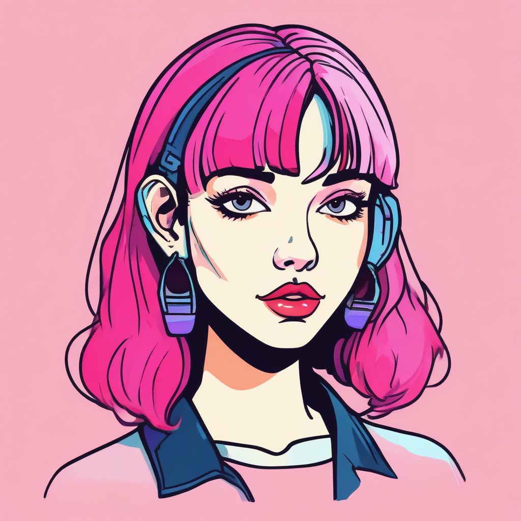 🍭 糖果色Y2K美学：让你一眼爱上的多巴胺女孩头像