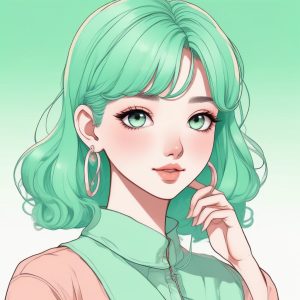 ✨ 甜度爆表！糖果色梦幻少女漫极简头像合集