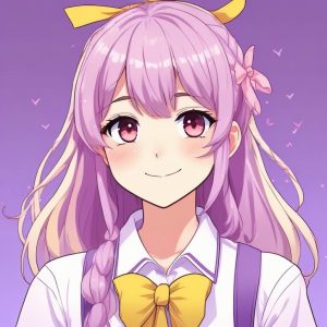 甜度满分！🍭糖果色系梦幻少女漫AI头像