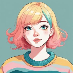 🍭 甜度满分！糖果色系梦幻少女漫头像发布