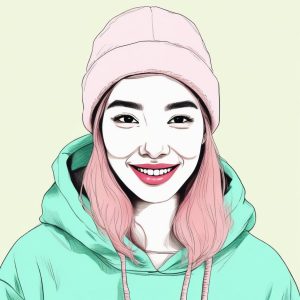 🌈 甜系韩风马卡龙头像：把多巴胺穿在画里