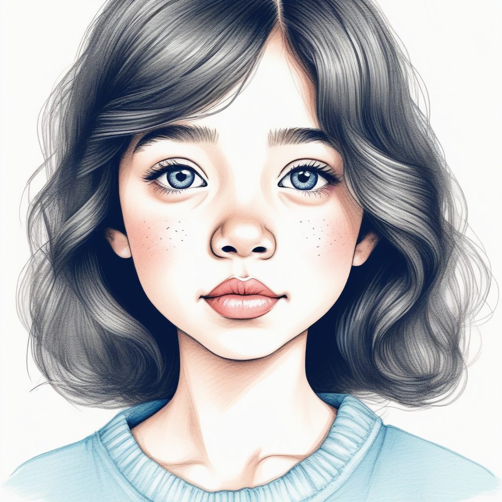 🖍️童年滤镜开!韩系丑萌蜡笔手绘头像,在线头像生成超治愈