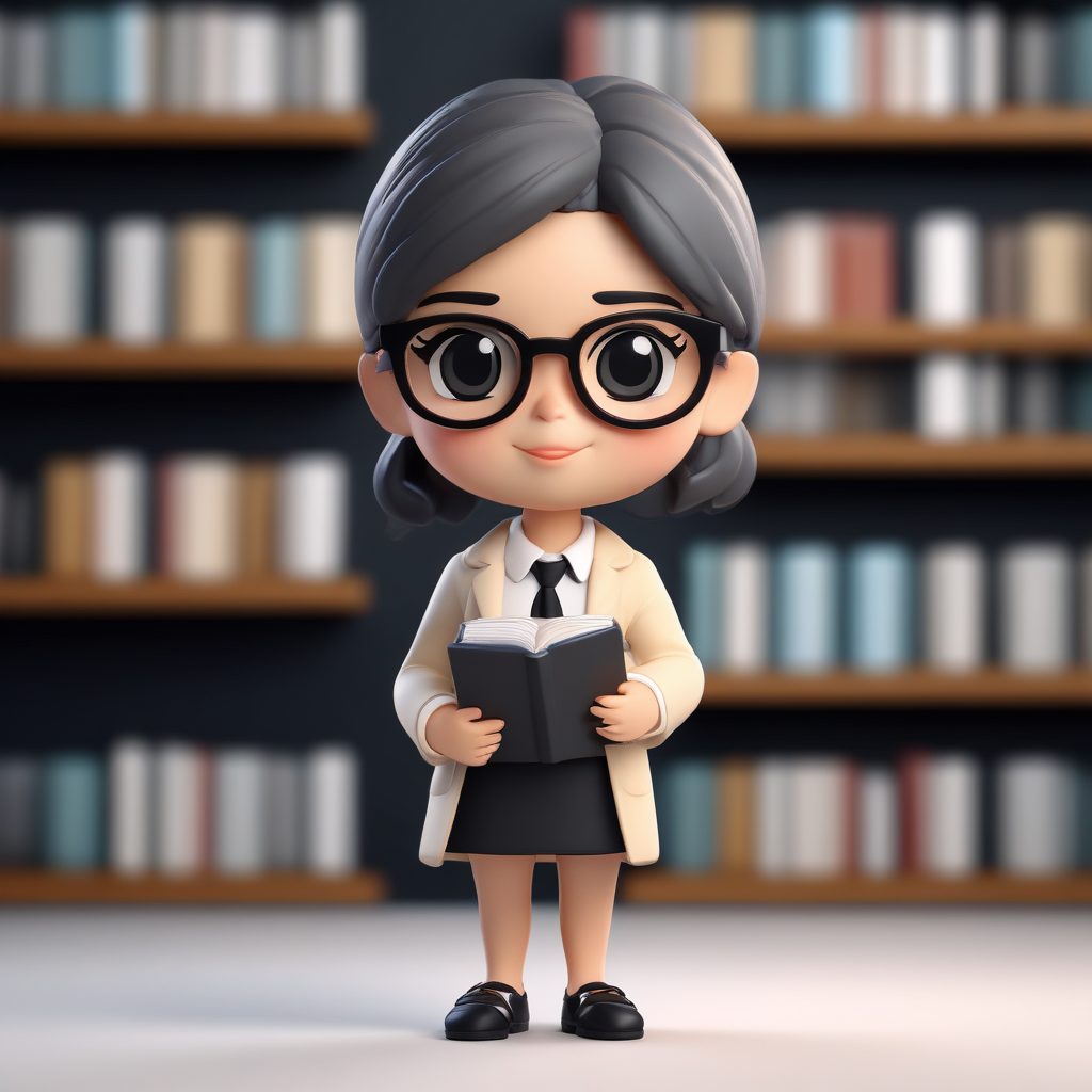 温柔治愈Q版女教师AI头像让职场更具亲和力