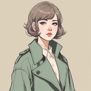 夏日漫感✨日系动漫：霓虹复古都市少女头像