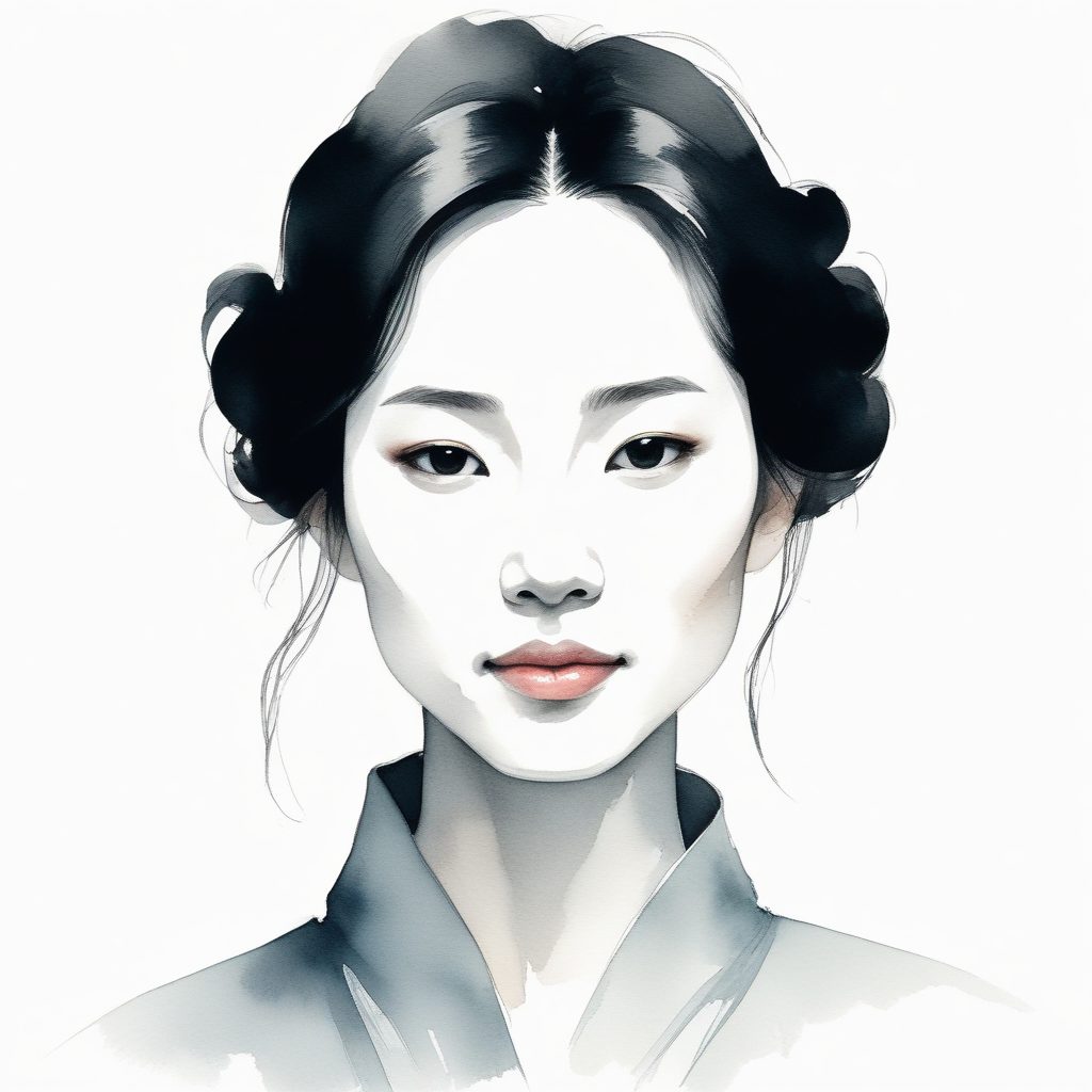 🌬️ 仙气飘飘的细腻线条国韵女生头像