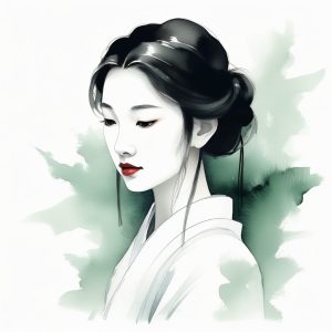 🎋 仙气飘飘新中式头像：清冷墨色里的东方韵味