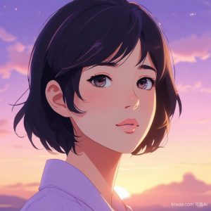 🌅 新海诚风梦幻 AI 头像:光影交织的唯美瞬间