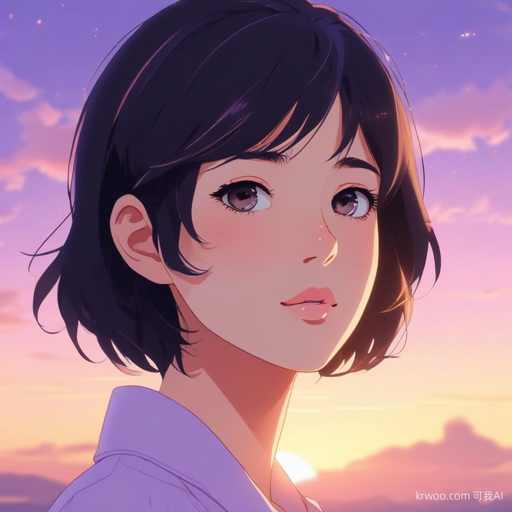 🌅 新海诚风梦幻 AI 头像：光影交织的唯美瞬间