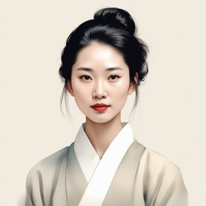 🌿新中式极简头像：墨染清冷感，一眼入心的东方美学肖像