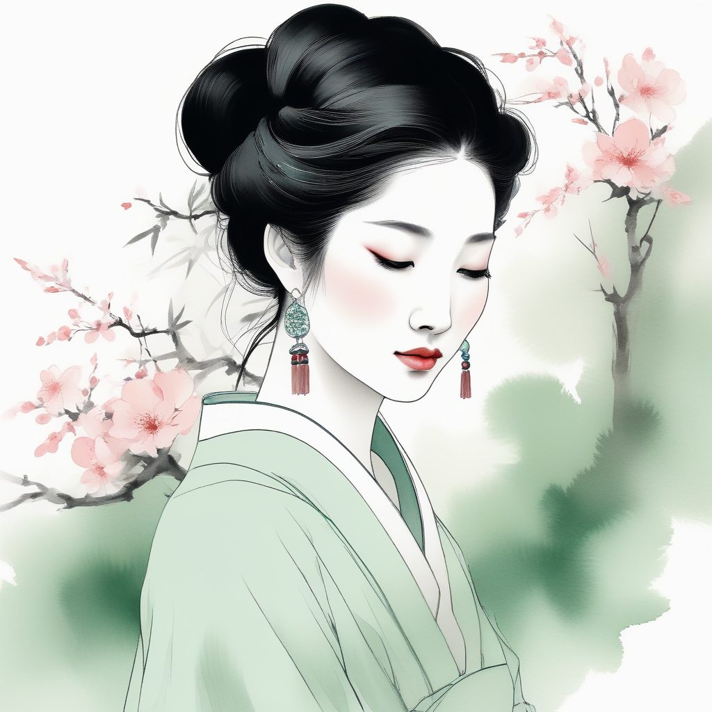 🏮新中式清冷风AI头像生成：东方意境的诗意表达🌿