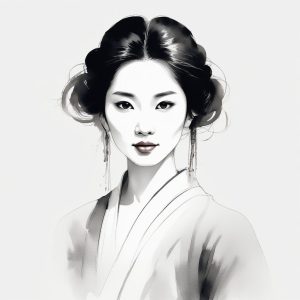 🎋 新中式清冷风:水墨感 AI 生成头像新体验