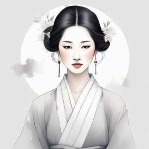 🎐新中式清冷感 AI 头像在线生成，东方美学神仙颜值