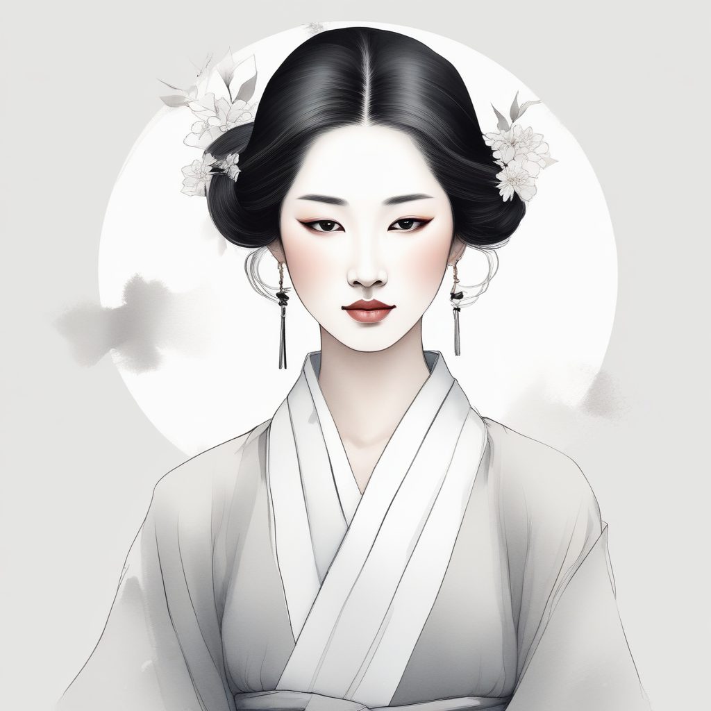 🎐新中式清冷感 AI 头像在线生成，东方美学神仙颜值