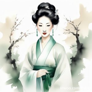 新中式清冷感水墨AI头像✨东方韵味的高级表达