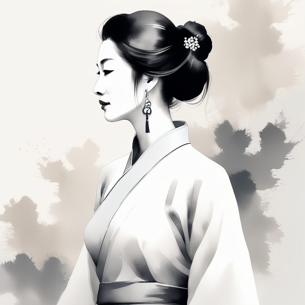 🏮 新中式清冷头像：水墨晕染出的东方诗意美学