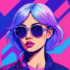 🕶️ 亚燃全场！Y2K千禧风复古未来感头像
