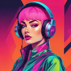 👾亚文化拉满！在线生成头像：Y2K复古未来主义女孩