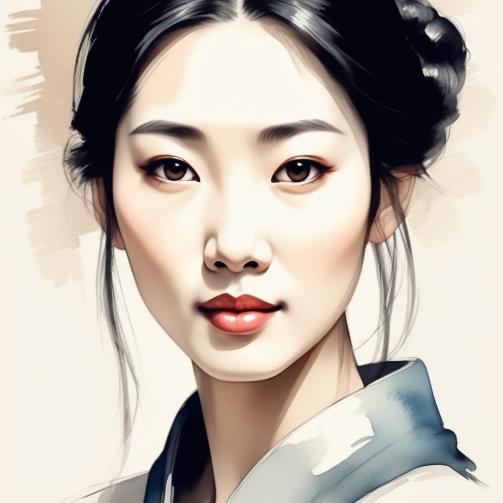 🖋️ 雅致墨韵:AI生成的东方艺术头像,复古又时髦