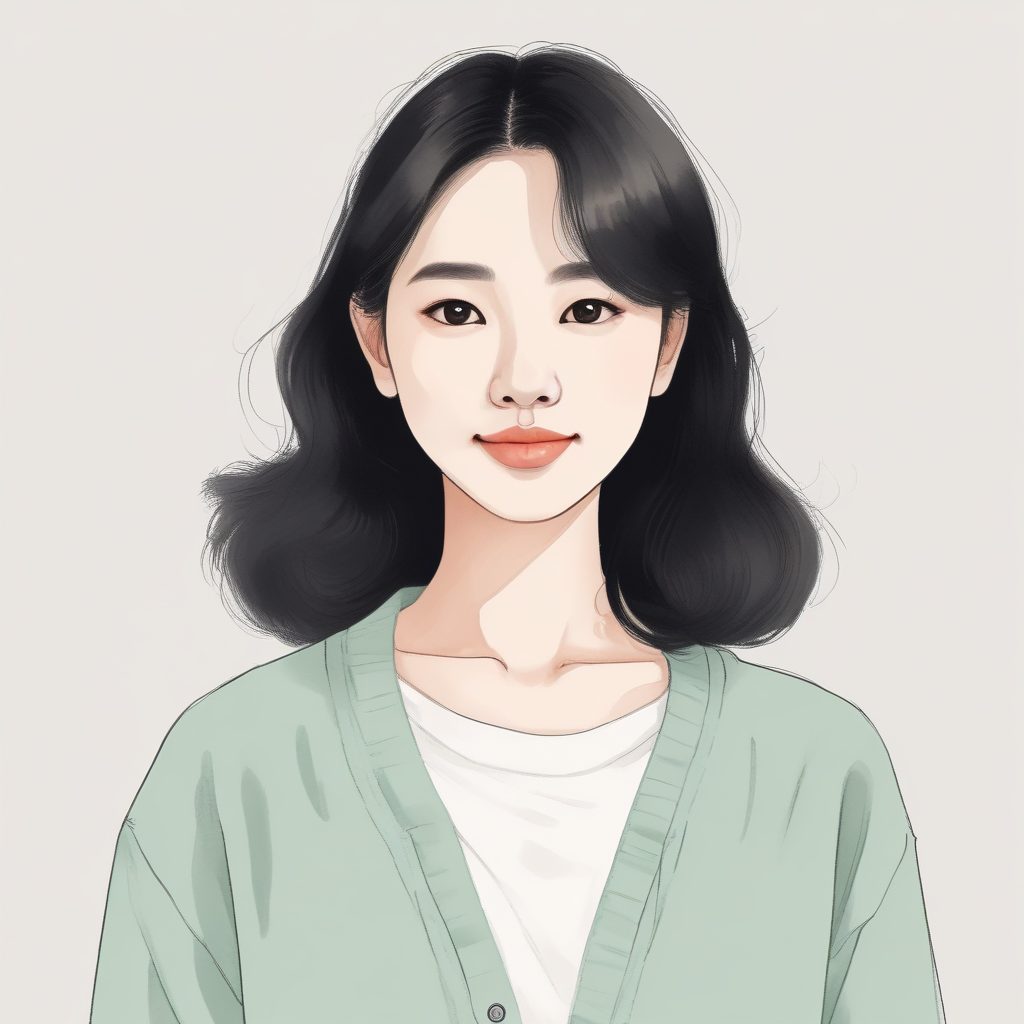 一见倾心!韩系淡雅AI生成头像,温柔出圈🌸