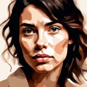 🎨 艺术感爆棚的厚涂油画AI生成头像，极简高级感拿捏了