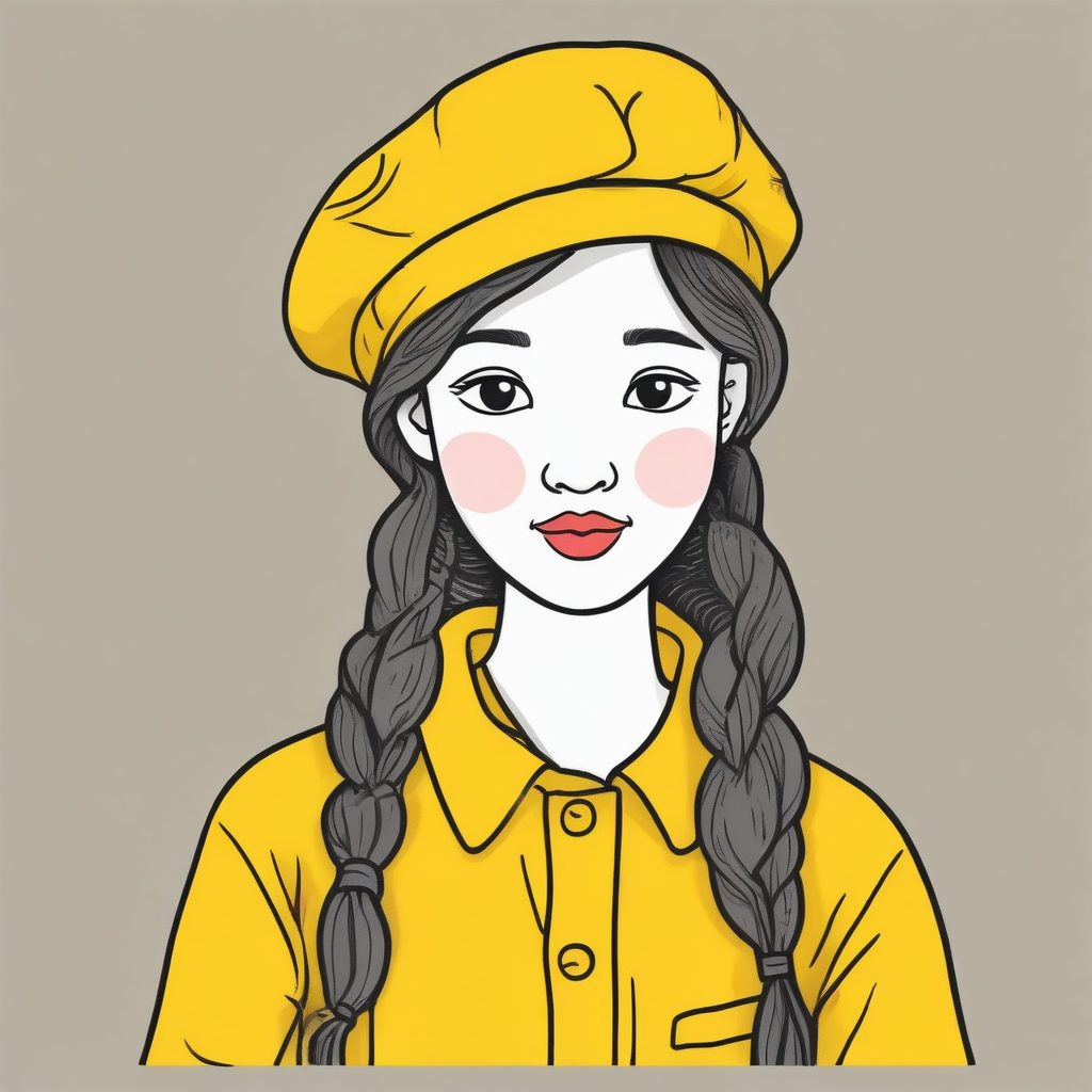 🎨 艺术感拉满！韩系丑萌蜡笔风手绘插画头像