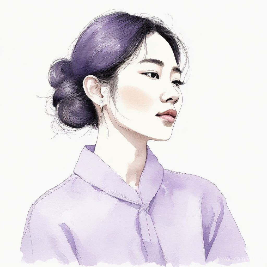 🎨 艺术感拉满！韩系INS风简约线条手绘头像