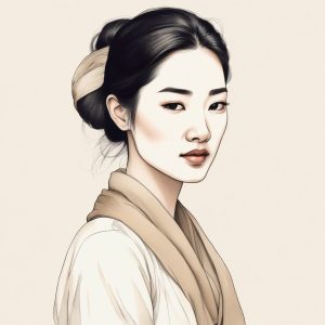 🕯️优雅永不过时，韩系名媛感手绘肖像头像