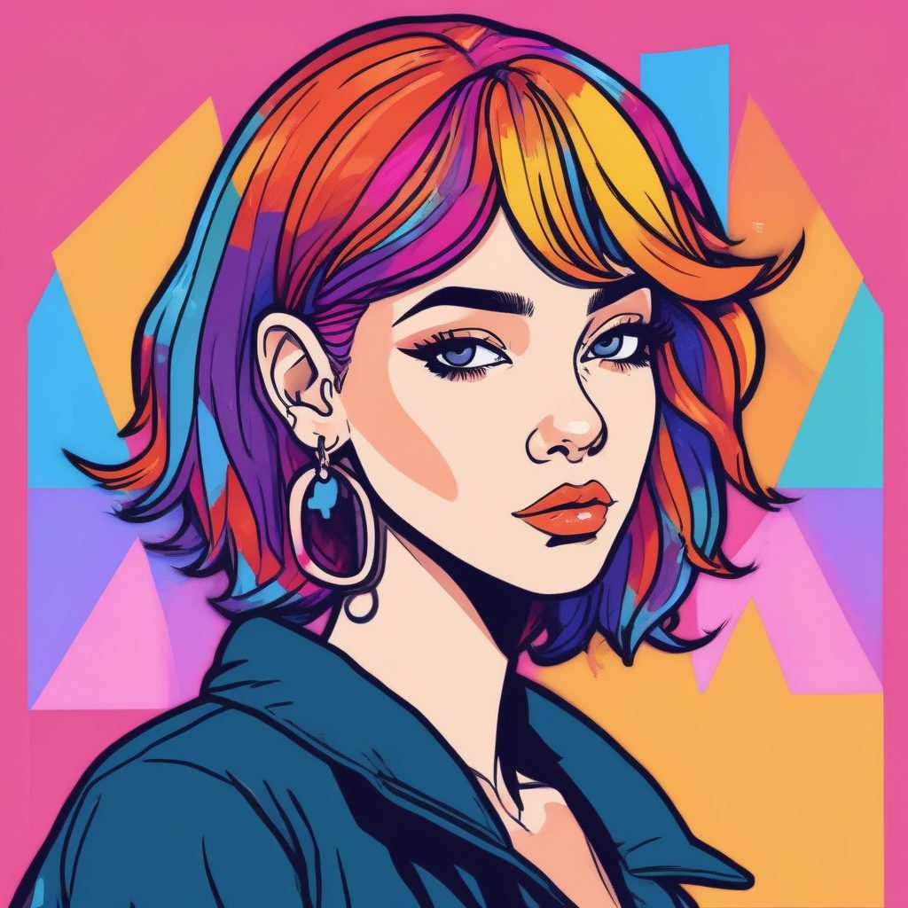 元气满分！发卡少女Y2K糖果风头像✨