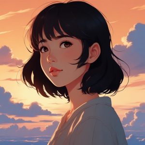 ☁️ 在线制作头像：新海诚风梦幻光影，把天空云朵穿在身上