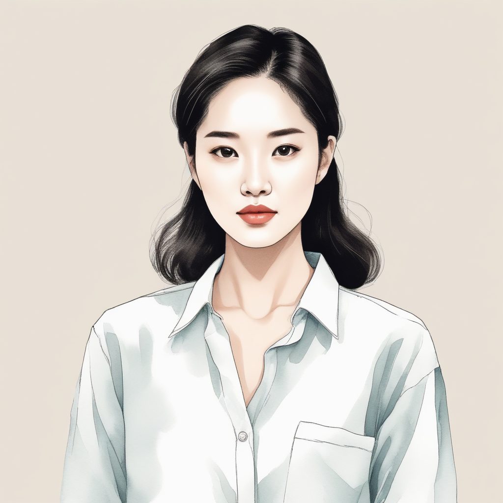 这种韩系AI生成头像的松弛感,我真的爱了✨