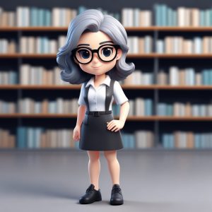 📚 职场治愈感！3D Q版女教师AI生成头像分享