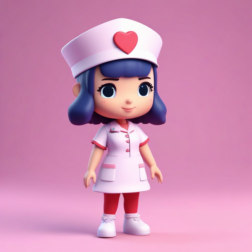🩺治愈系3D盲盒Q版护士头像，这组软糖质感真的爱了