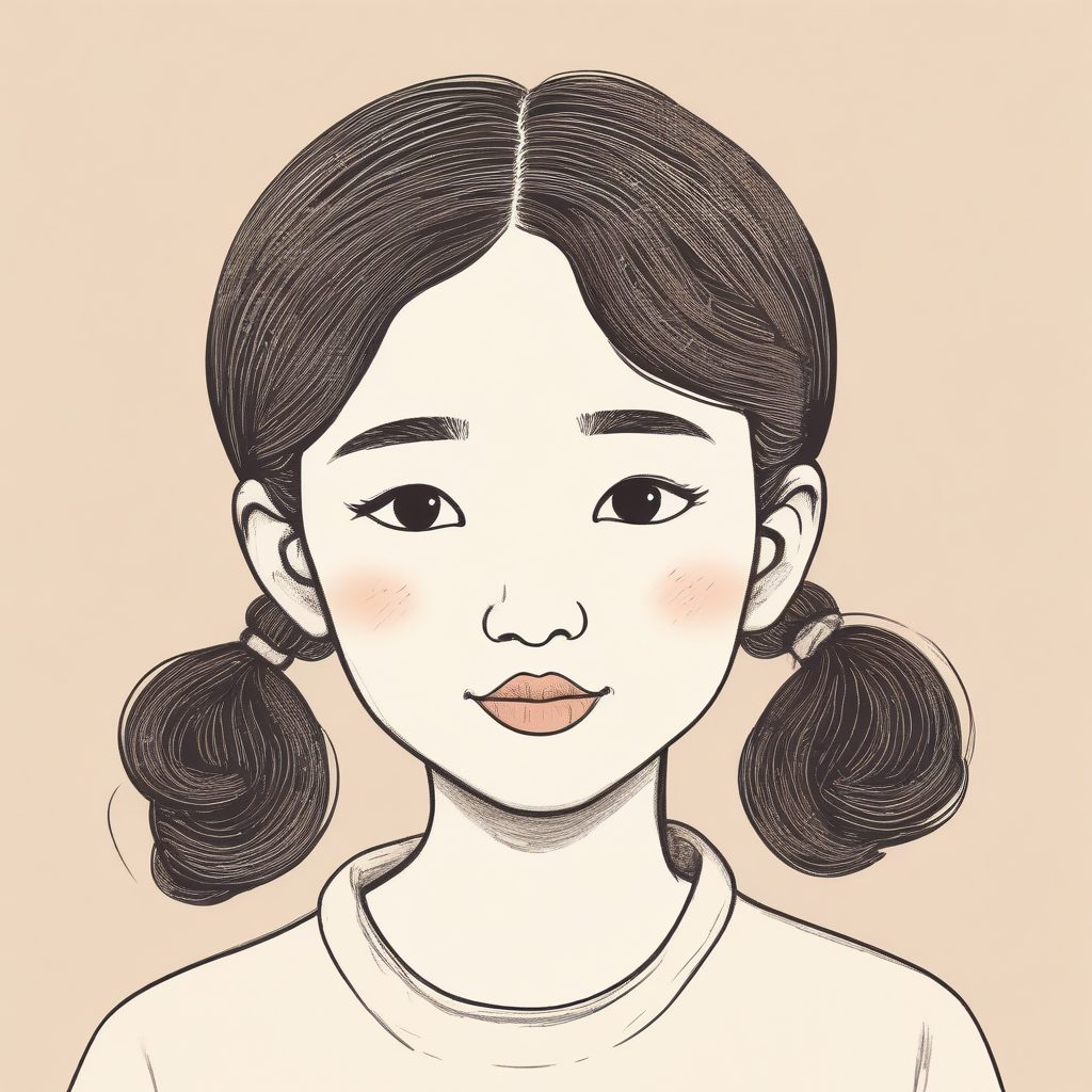 治愈系画笔AI头像：韩系丑萌蜡笔风真的好温柔 🎨